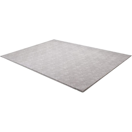 Palacedesigns 8 x 11 ft. Distressed Diamonds Area Rug - Grey PA3100622